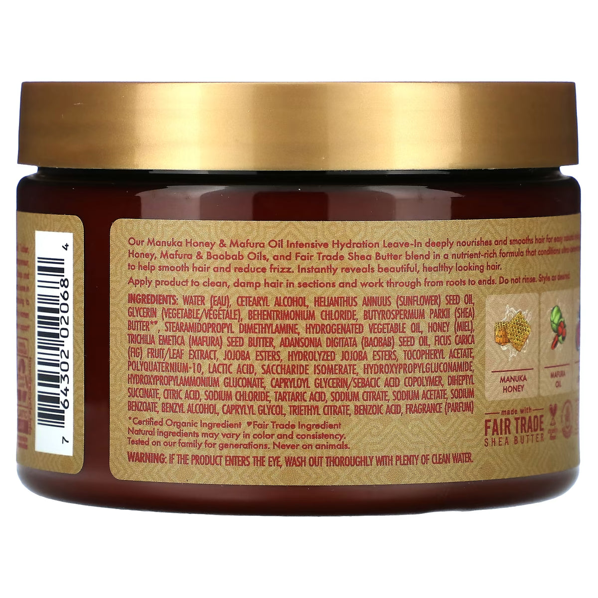 Manuka Honey Leave in (Leave in Conditioner) 340ml