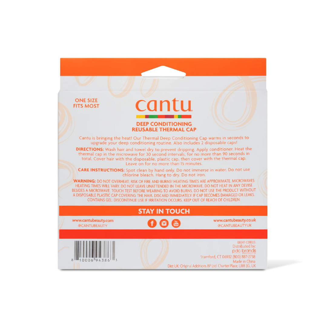 Cantu Θερμικό Σκουφάκι Επανειλημμένης Χρήσης για Βαθιά Ενυδάτωση