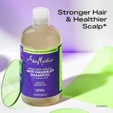 SheaMoisture Αντιπυτιριδικό Σαμπουάν με Μηλόξυδο – 384ml