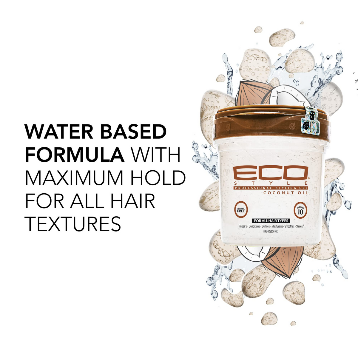 Eco Styler Gel  Coconut oil