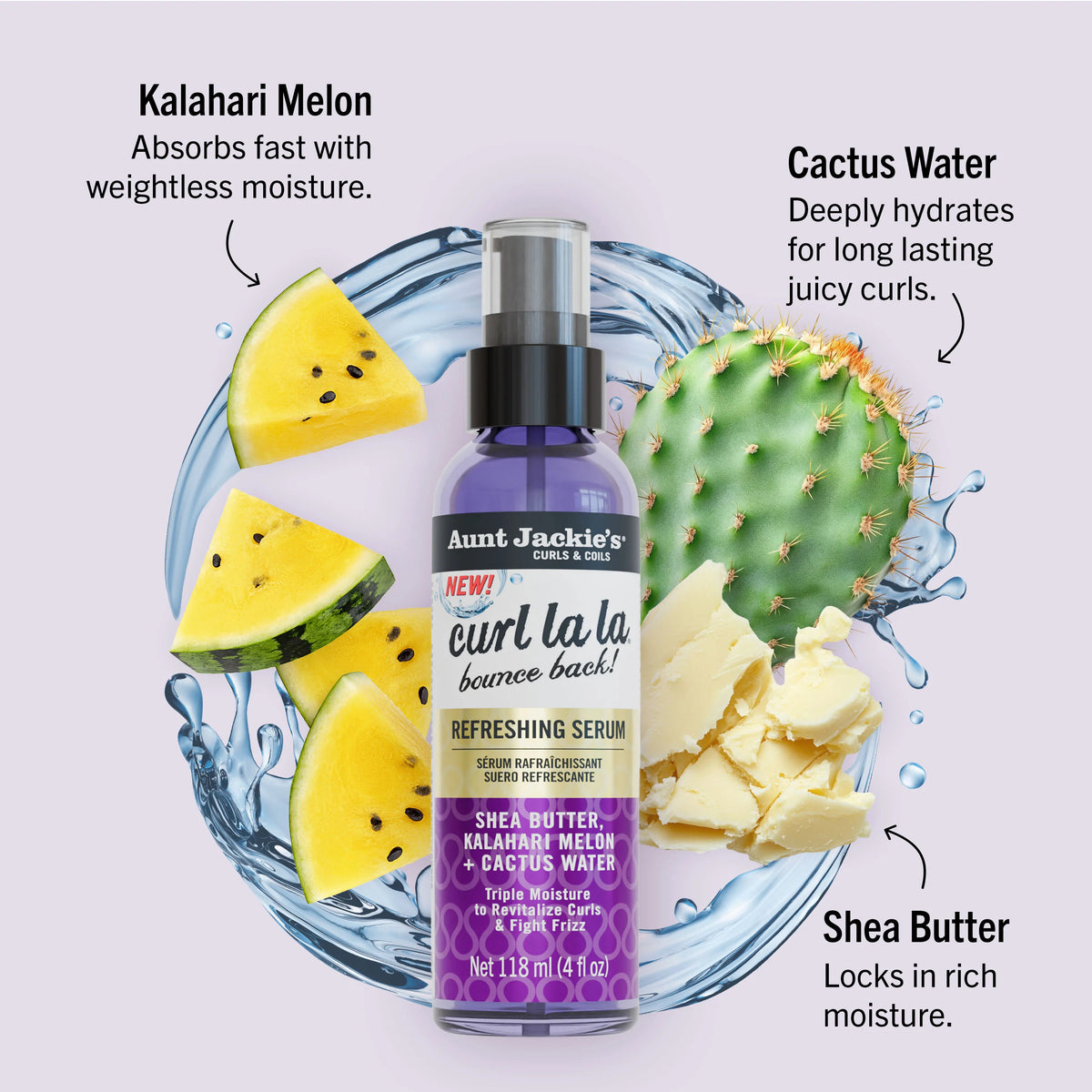 Curl La La Bounce Back Refreshing Serum 118ml