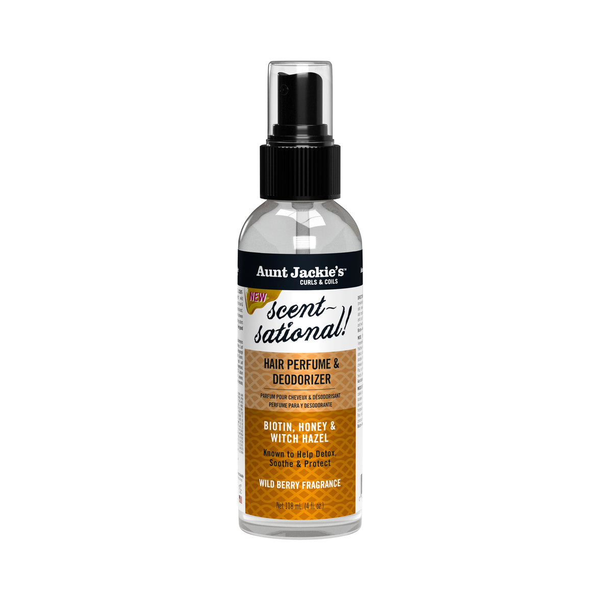 Aunt Jackie’s Scent-Sational! Hair Perfume & Deodorizer – Αρωματικό Μαλλιών 118ml