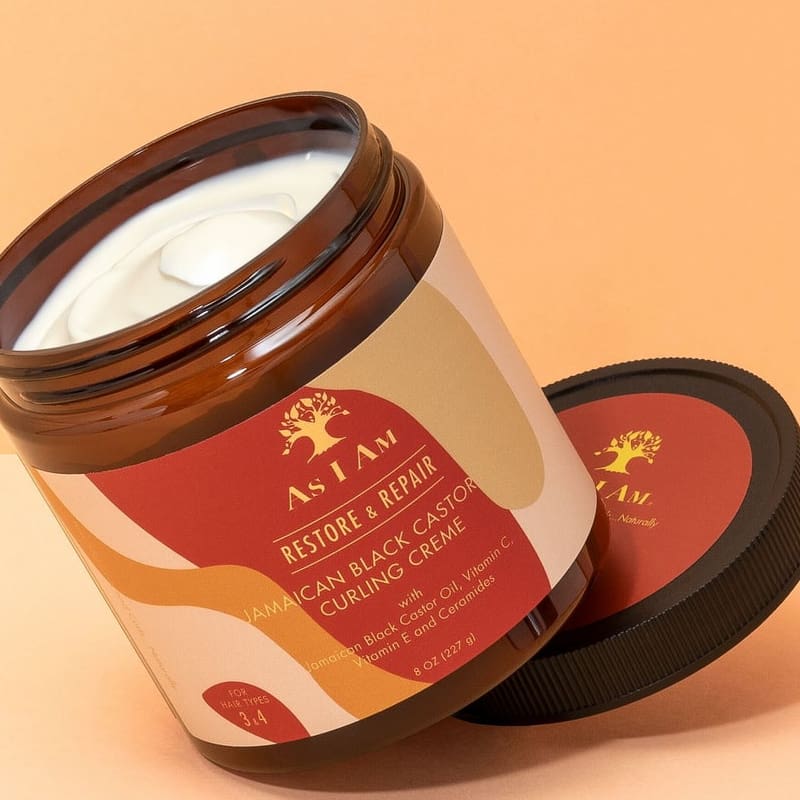 As I Am Jamaican Black Castor Oil Curling Creme – Κρέμα Διαμόρφωσης Μπούκλας 227g