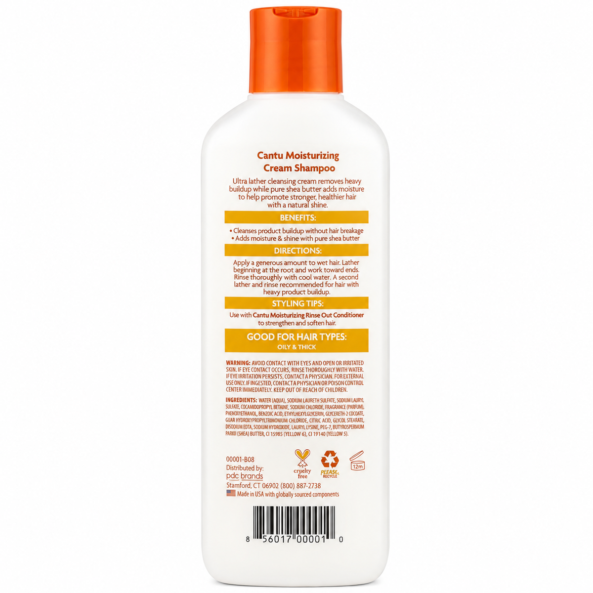 Cantu Shea Butter Moisturizing Cream Shampoo 400ml