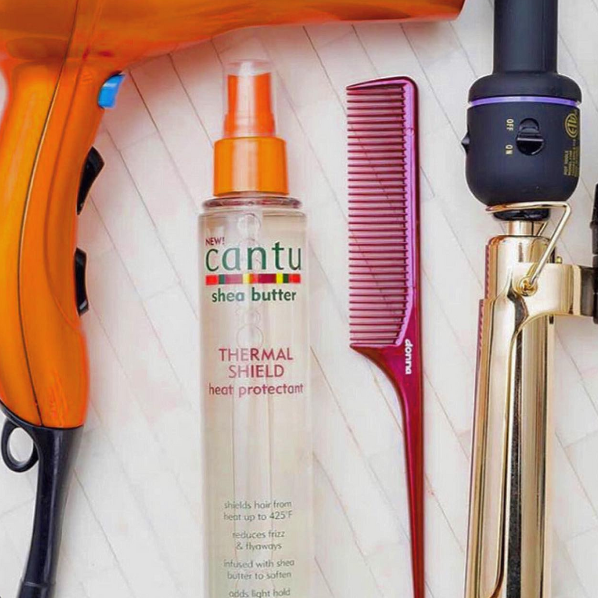 Cantu  Θερμοπροστατευτικό Spray  - Thermal Shield Heat Protector