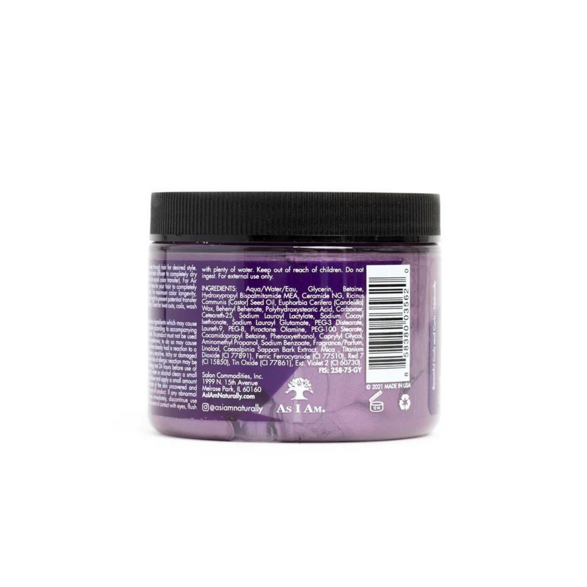 CURL COLOR  PASSION PURPLE COLOR & CURLING GEL 182