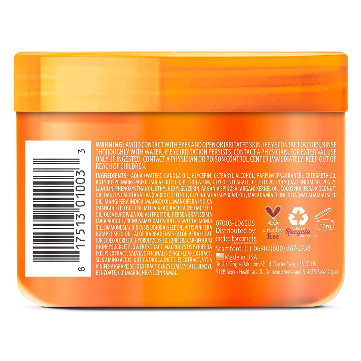Coconut Curling Cream with Shea Butter & Coconut 340ml