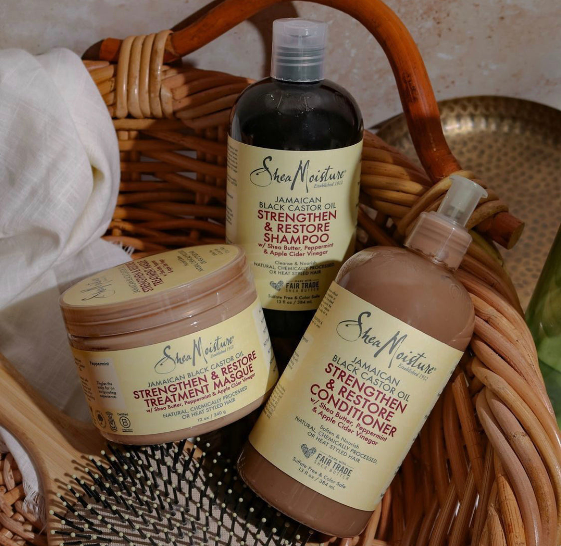 Jamaican Black Castor Oil Strengthen & Restore Mask 340ml