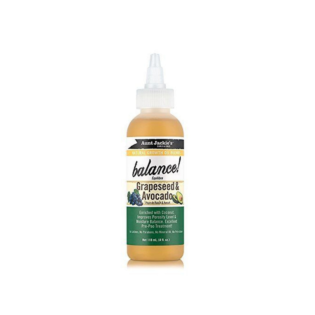 mycarlsgr.com - Aunt Jackie's Grapseed & Avocado oil Balance Natural growth oil blend