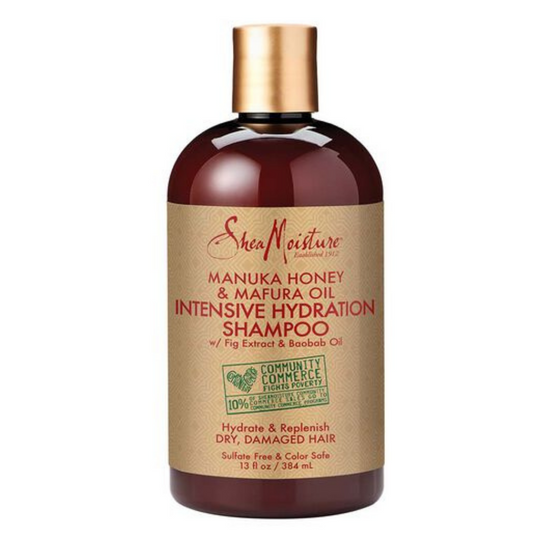 Shea Moisture Manuka Honey & Mafura Oil Intensive Hydration Shampoo 384ml mycarlsgr.com