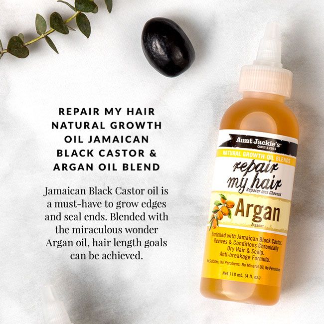 mycarlsgr.com - Aunt Jackie's Repair My Hair Argan Oil 118ml