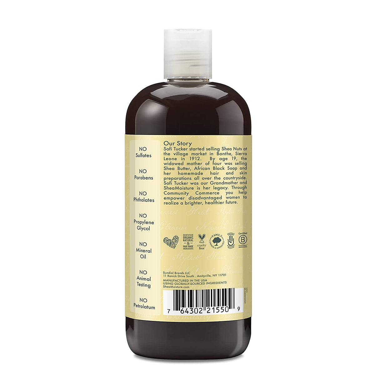  MyCurls- Shea Moisture Jamaican Black Castor Oil Strengthen & Restore Rins out Shampoo 384ml
